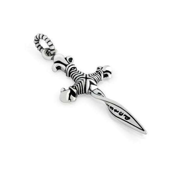 Pandant argint 925 sabie TWISTED BLADE [1]